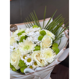 ÖZEL SAF BEYAZ BUKET